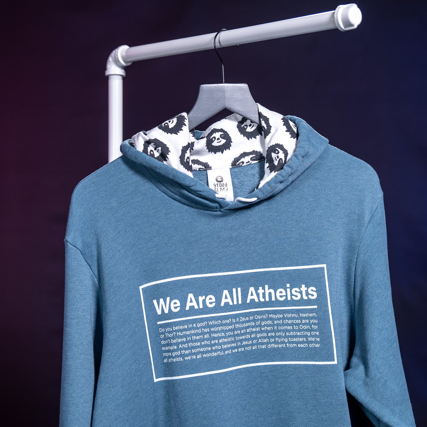 WE ARE ALL ATHEISTS - HOODIE