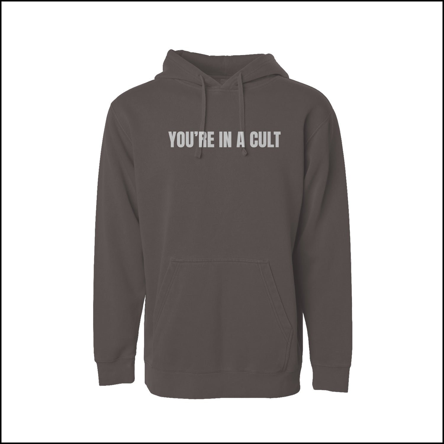YOU'RE IN A CULT - PIGMENT DYED HOODIE