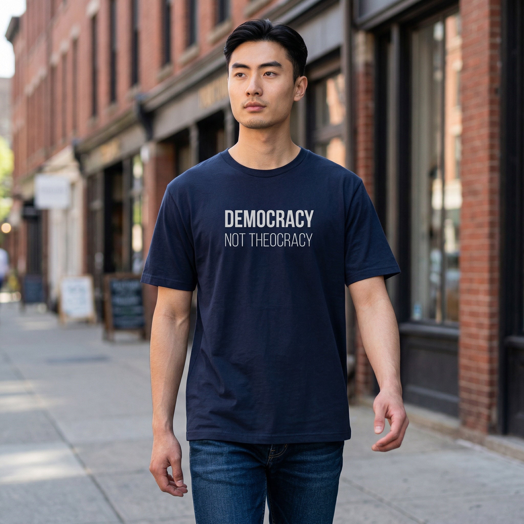 DEMOCRACY NOT THEOCRACY