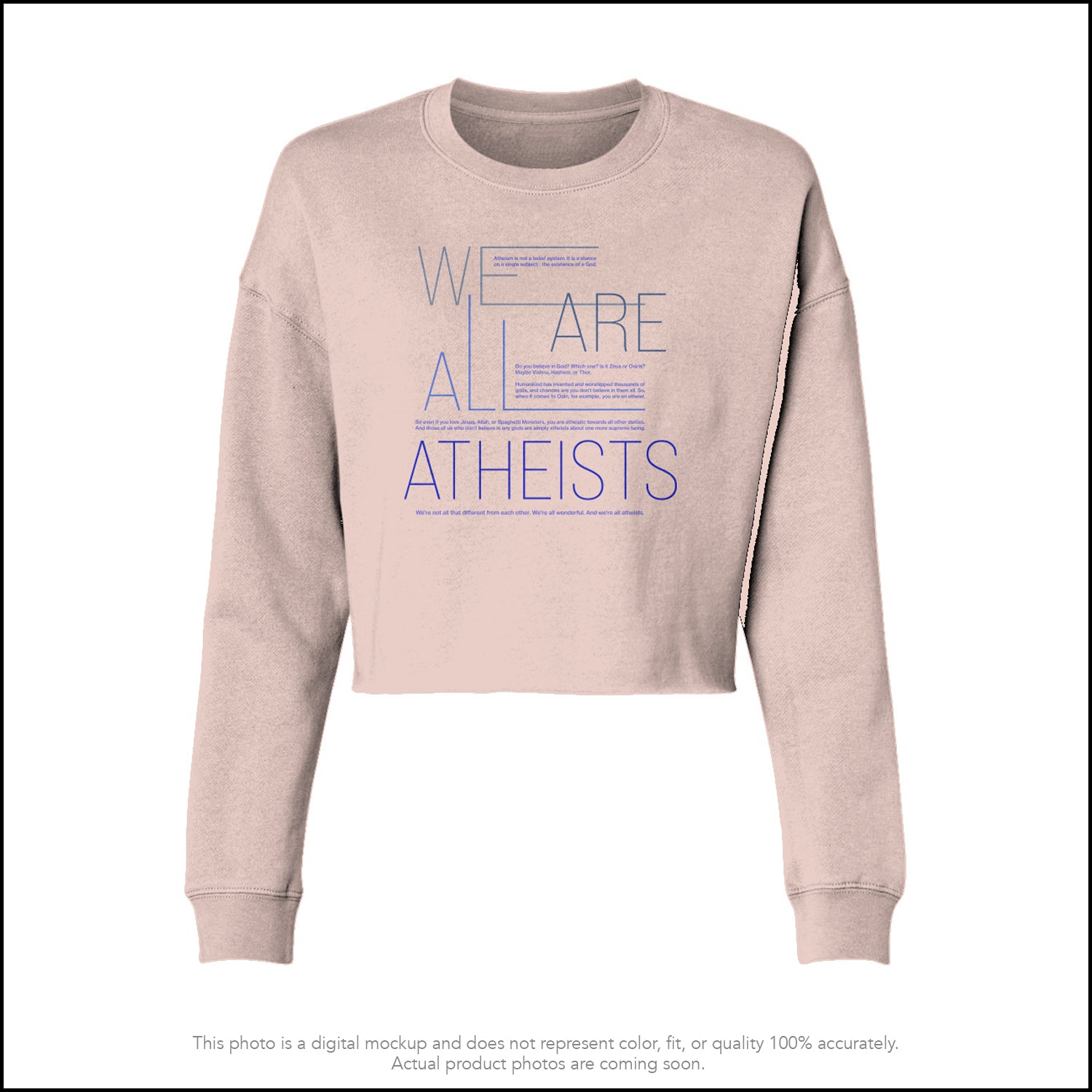 WE ARE ALL ATHEISTS - CROPPED CREW