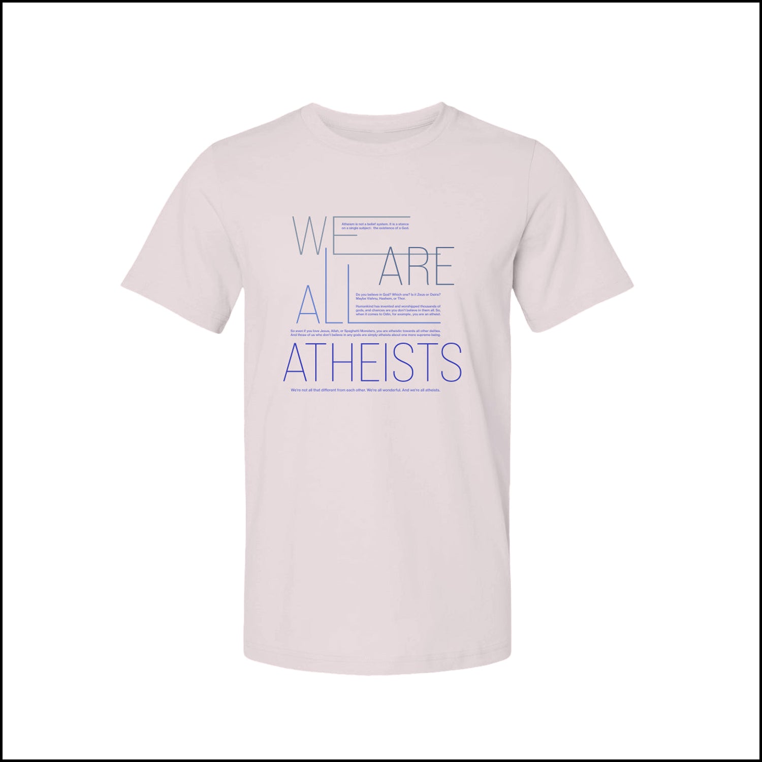 ALL ATHEISTS - T-SHIRT