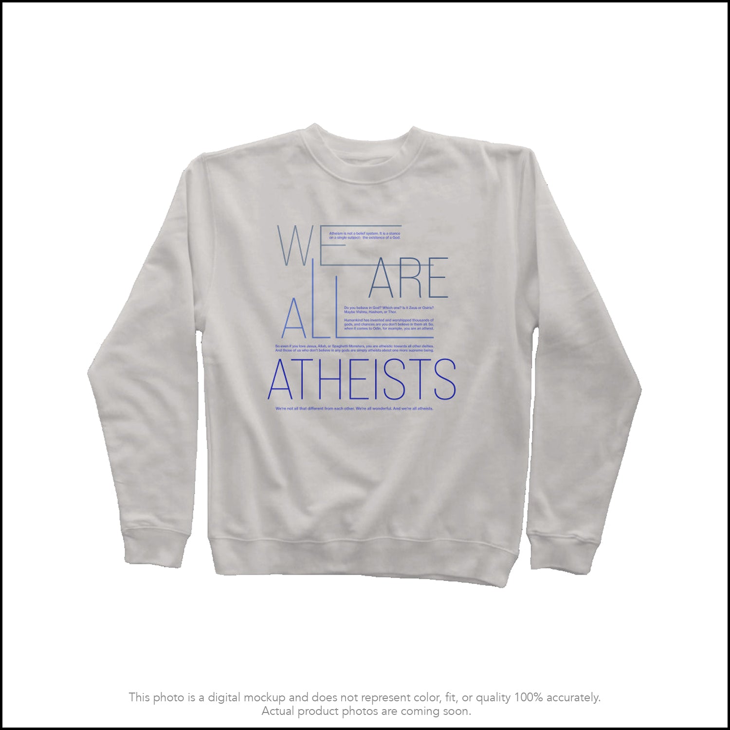 ALL ATHEISTS - SWEATSHIRT