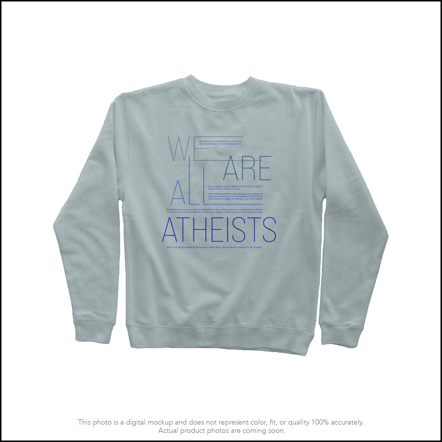 ALL ATHEISTS - SWEATSHIRT